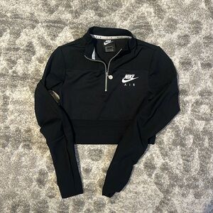 Nike Air Crop Top Half Zip